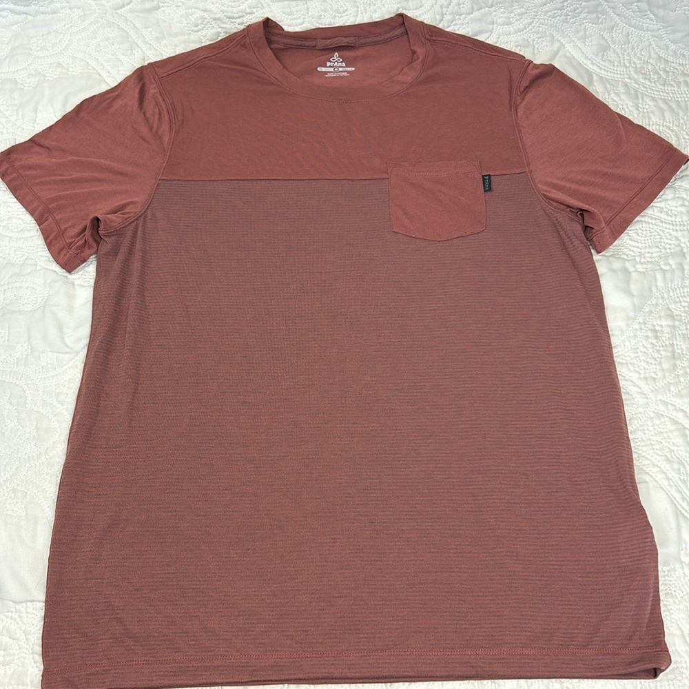 PRANA Breathe short sleeve tee shirt men’s size medium